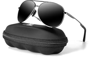 mxnx Aviator Sunglasses for Men Polarized Women UV Protection Lightweight Driving Fishing Sports Mens Sunglasses MX208