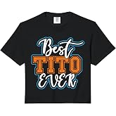 The Best Tito of All Time Comfort Colors Crop Top