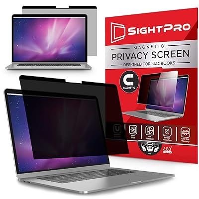 SightPro Magnetisch privacyscherm voor MacBook Pro 16 Inch (2019) | Laptop Privacy Filter en Anti-Glare Protector