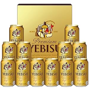 【バレンタイン】 サッポロ ヱビスビール ギフトセット YE3D [ 350ml×12本 ][ギフトBox入り]