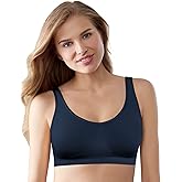 Bali Womens Wireless Bralette Bra, One Smooth U Bras for Women, Seamless Bralettes, No-Bulge, Smoothing, Pullover