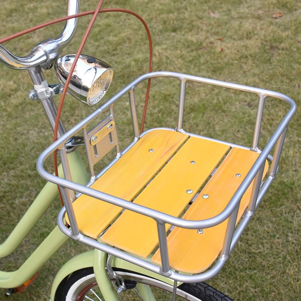vintage rear bike basket