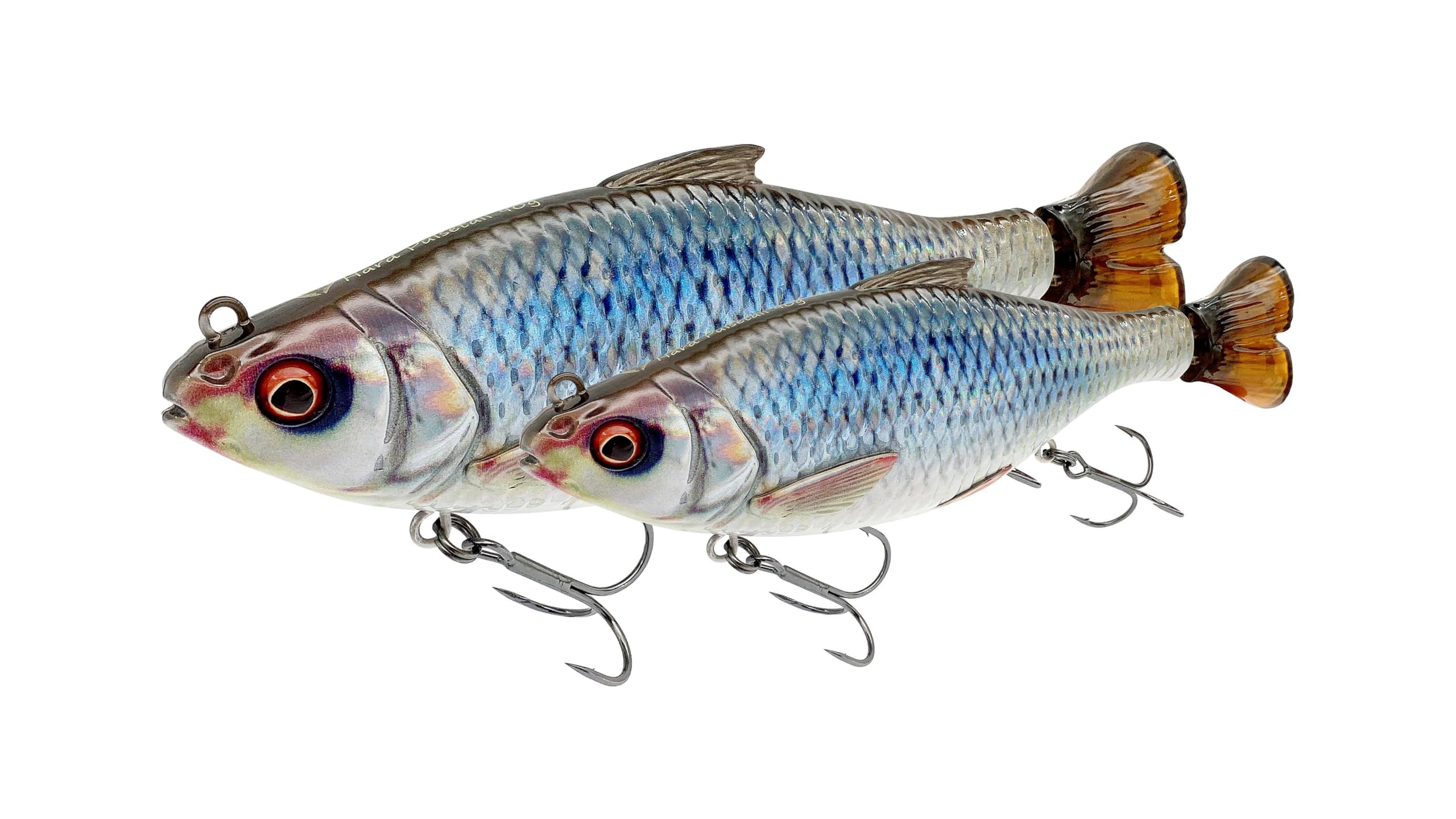 Savage Gear 3D Hard Pulsetail Roach – Ultra-Realistic Freshwater & Predator Fishing Swimbait, Long-Casting Hard Bait with Lifelike Roach Design, Pulsing Tail Action, Koi Carp 13.5cm