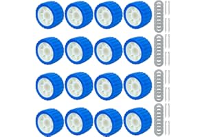 BALAVA Boat Wobble Roller 5"x3", Boat Trailer Roller Marine Ribbed Wobble Roller Boat Trailer Wobble Roller Assembly with Was