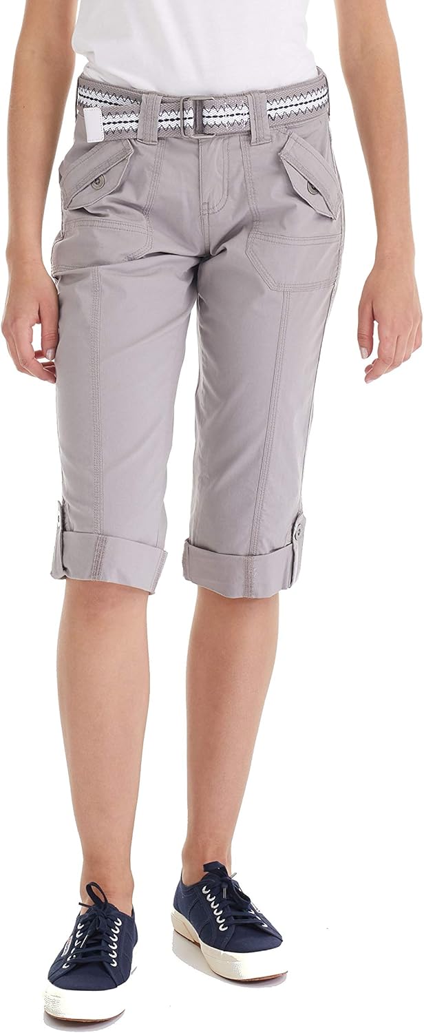 cargo capri pants for ladies