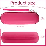 Hemiks Electric Toothbrush Travel Case Waterproof Portable Rose Red view 2