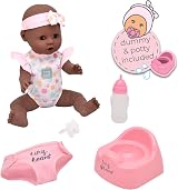 John Adams Tiny Tears Baby Doll 38cm Crying Wetting Interactive Doll view 2