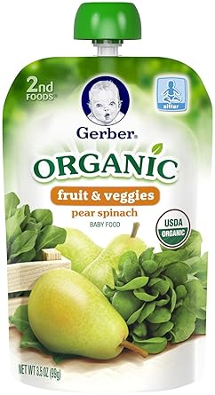 gerber spinach baby food