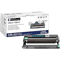 Confezione Da 4 Unità Tamburo Dr221 Per Brother HL-3140CW - Foto 8