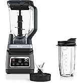Ninja BN750C Professional Plus Blender DUO with Auto-iQ, 1400-Peak-Watt, Black/Silver (Canadian Version)