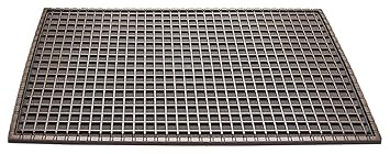 CarFashion Universal Allwettermatte mit attraktiv eingefärbter Oberfläche TPE-VC 100% Nachhaltig Bronce-Metallic 52 x 37 x 0,