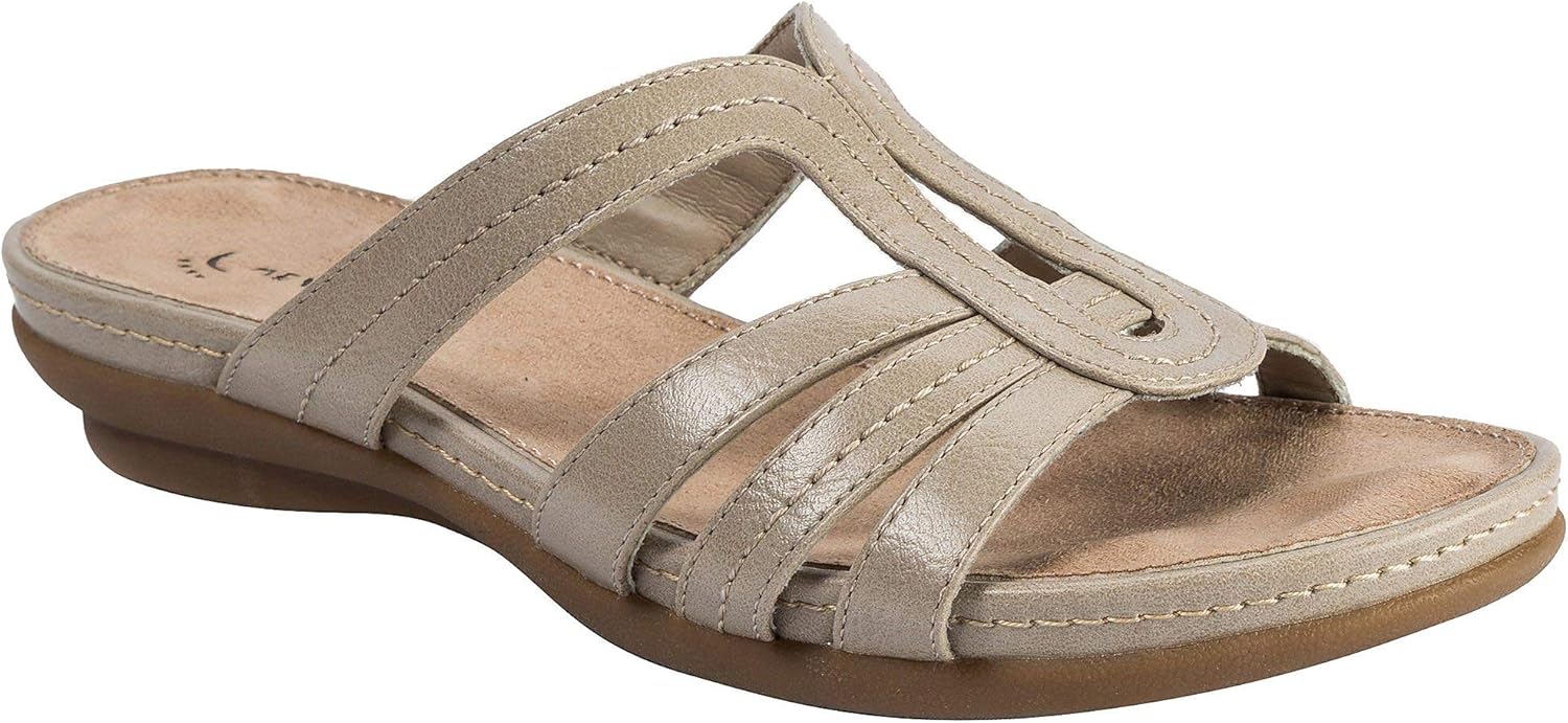 ladies beige sandals