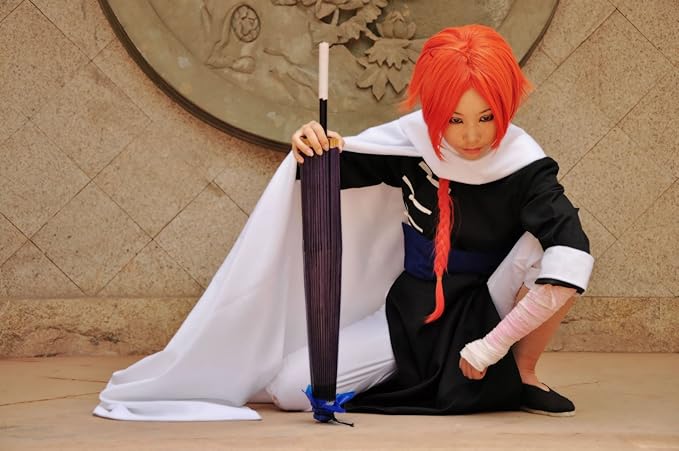 Amazon コスプレ衣装 銀魂 神威カンフー マント付き コスプレ 仮装 通販