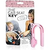 The Car Seat Key - Original Car Seat Key Chain Buckle Release Tool - Easy Unbuckle Opener Aid for Nails, Parents, Grandparent