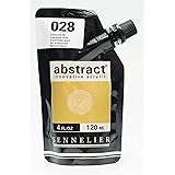 Sennelier Abstract Acrylic Paint Pouch, 4.05 Fl Oz (Pack of 1), Iridescent Gold