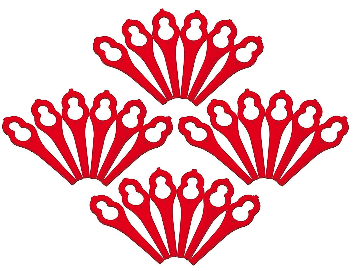 20 x Clip on Plastic Blades Bosch Art 26 Accutrim BQ026LL