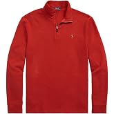 POLO RALPH LAUREN Men's Classic Estate-Rib Quarter-Zip Pullover Sweater