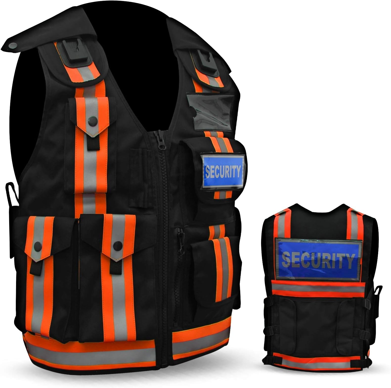Hi Viz Tactical Security Dog Handler Vest Enforcement CCTV Tac Vest (DOOR SUPERVISOR)