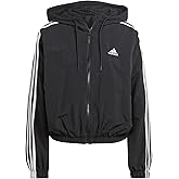 adidas womens Essentials 3-stripes Woven Windbreaker