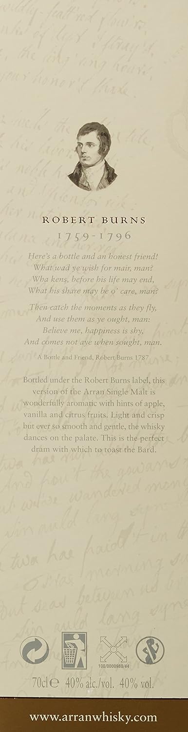 Robert Burns Single Malt Single Malt Whisky Amazon Co Uk Grocery