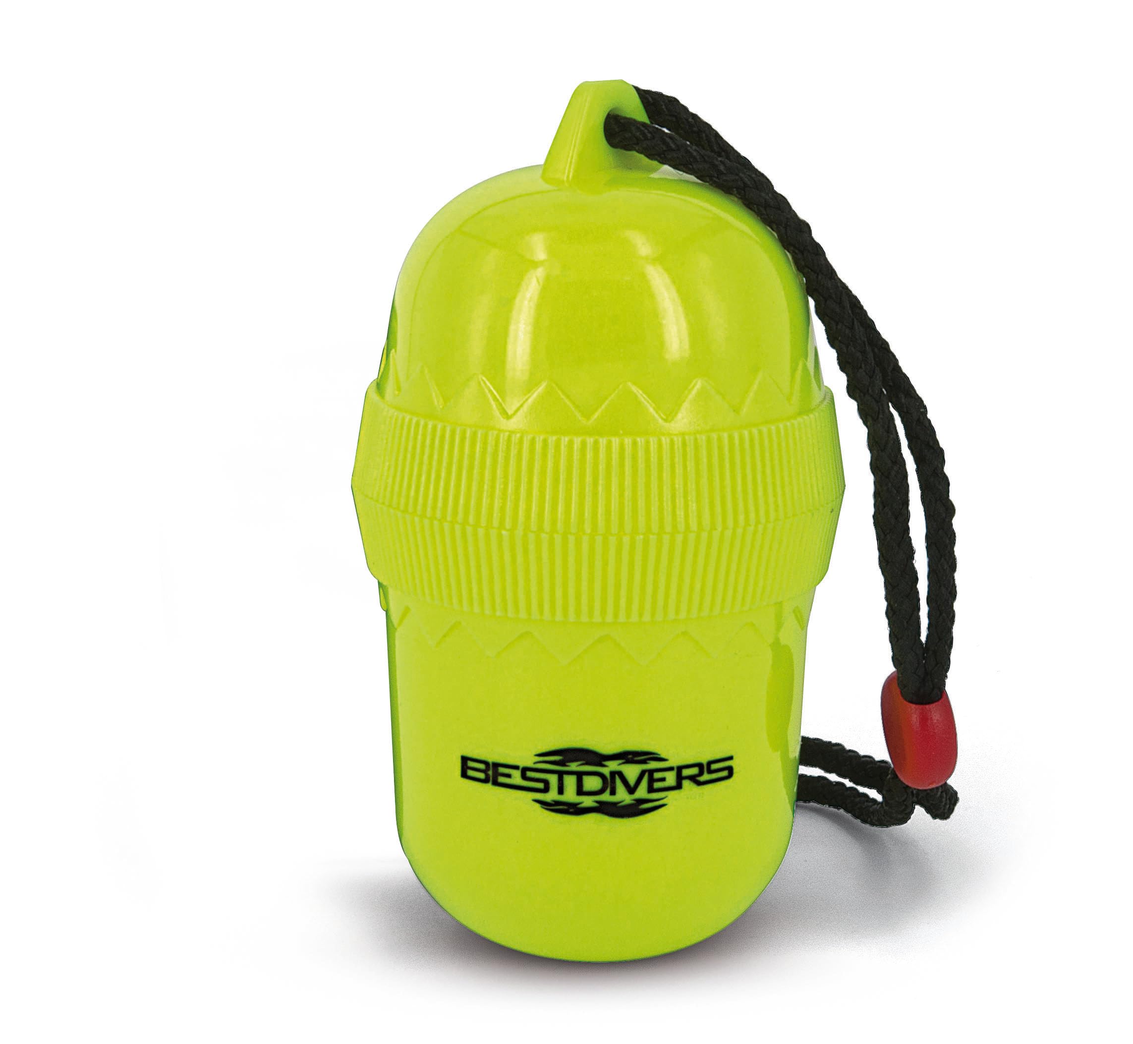 Best divers Box with Screw Closure Mini 10xØ5 cm, Unisex Adult Pond, Black,