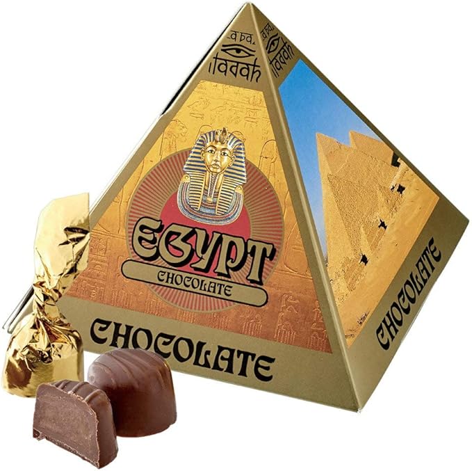 Amazon ピラミッド ヘーゼルクリームチョコレート 1箱 賞味期限 11月25日 エジプト おみやげ お土産 輸入食品 スイーツ Local Brand ナッツチョコレート 通販