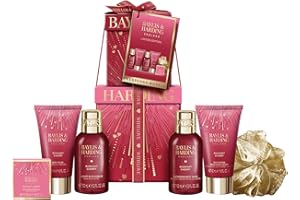 Baylis & Harding Midnight Cherry Luxury Pamper Present Gift Set - Vegan Friendly
