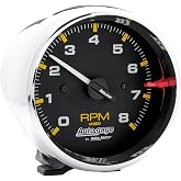 AUTO METER 2301 Autogage Tachometer,3.750 in.