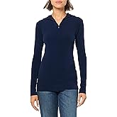 Norma Kamali Womens Slim Fit Long Sleeve Turtle Top