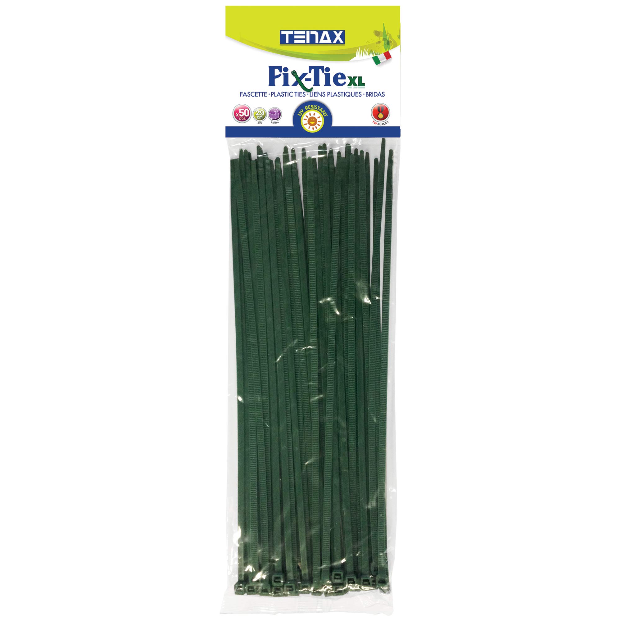 Tenax Fixing Device and Cable fix-tie XL Green 1 x 0.1 x 29 cm 1 A140287