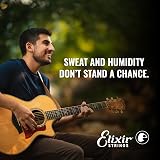 Elixir Acoustic Guitar Strings Phosphor Bronze NANOWEB 11-52 Custom Light 3-Pack view 5
