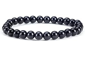 Cherry Tree Collection - Small, Medium, Large Sizes - Gemstone Beaded Bracelets For Women and Men - 6mm Round Beads