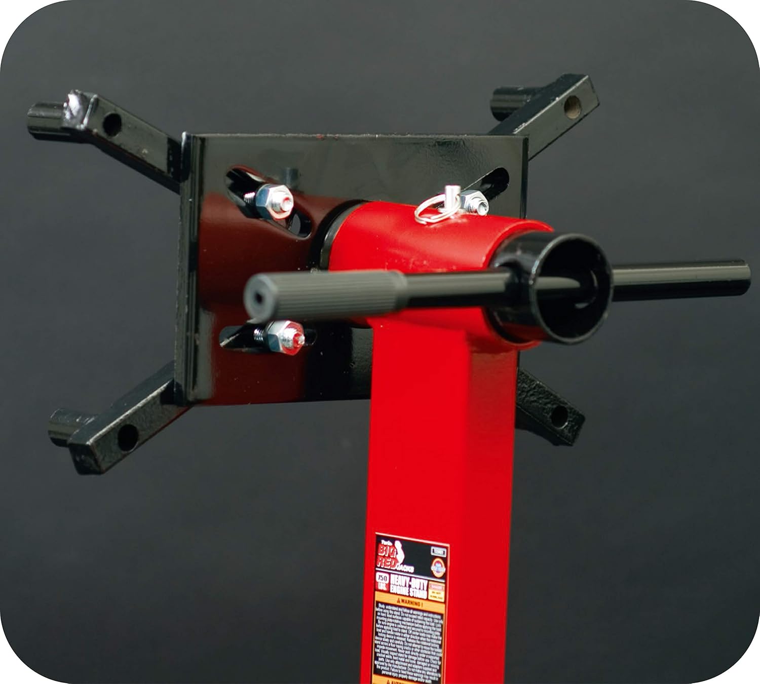 BIG RED T23401 Torin Steel Rotating Engine Stand with 360 Degree Rotating Head: 3/8 Ton (750 lb) Capacity, Red: Automotive