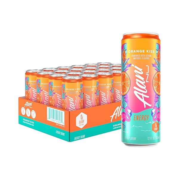 ALANI NU ORANGE KISS, SUGAR FREE, LOW CALORIE...