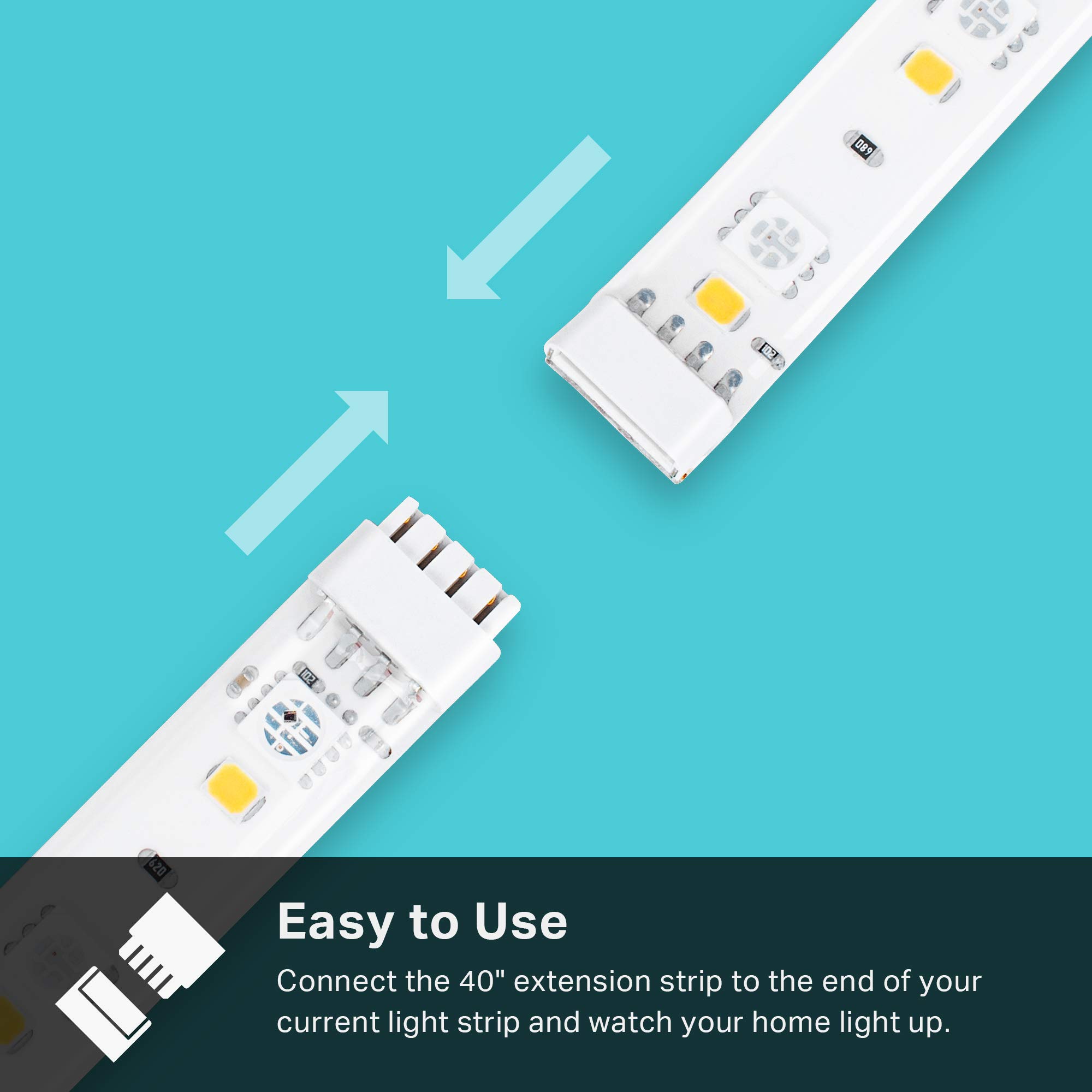 Mua TPLink Kasa Smart LED Strip Lights Extension, Multicolor WiFi Light Strip Extension