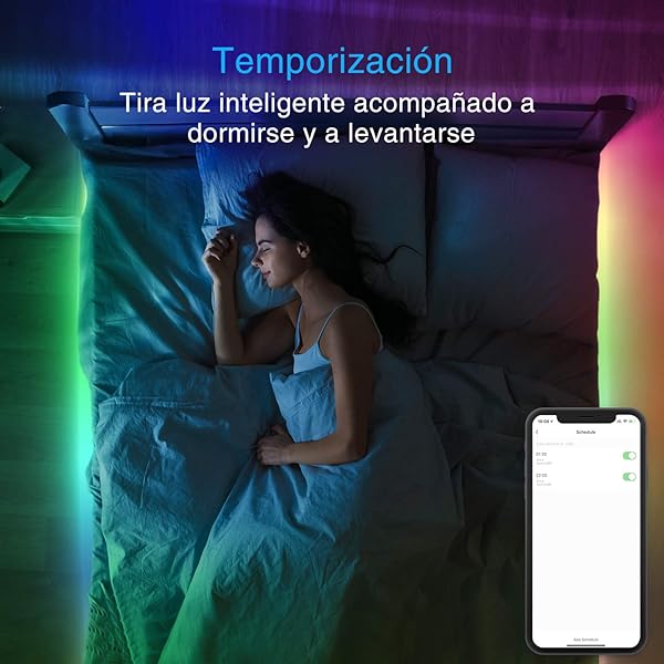 Gosund 5M Tiras LED Alexa Luces LED 5050 RGB WiFi Tira Led Inteligente Control Remoto por App Sincronizar con Msica Compatible con Alexa y Google Home Luces Decorativas para Habitacin