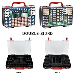 Battery Storage Organizer Case Holder Box with
