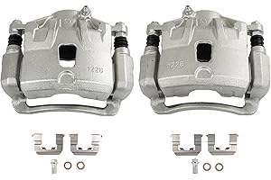 SCITOO 19B6464 19B6465 Front Left & Right Disc Brake Calipers Assembly w/Bracket For Hyundai For Elantra 2011-2016,For Hyundai For Elantra Coupe 2013-2014