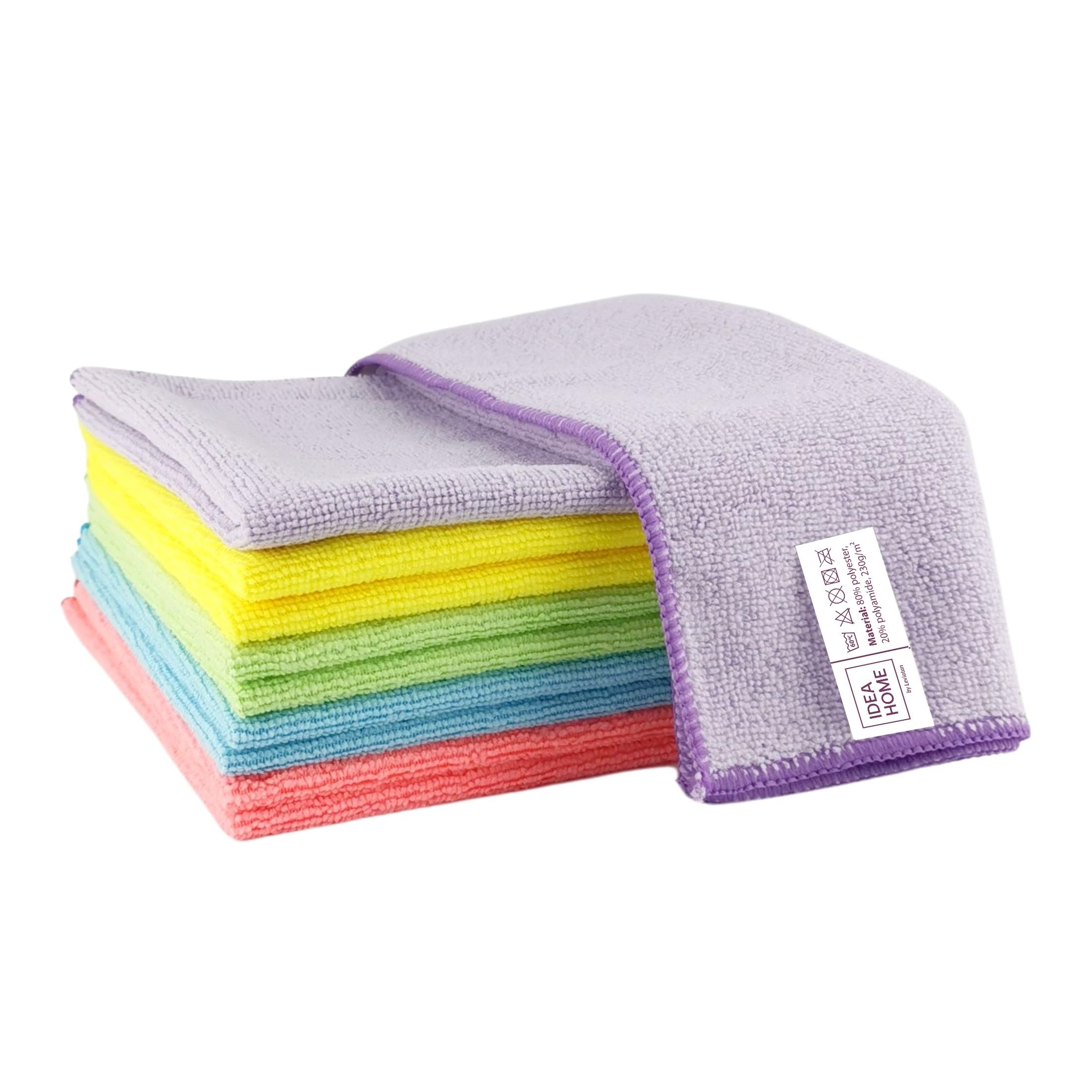 Leviatan Multi-Purpose Microfibre Cloths 30 x 30 cm Pack of 5