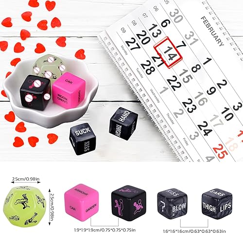 Couples Sex Toys Sex Dice, Adult Sex Toys & Games for Couples, Night Dice  Couples Gift -