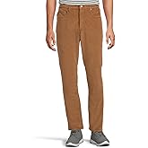 Faherty Men's Stretch Terry Corduroy 5-Pocket Pants, Maple Brown