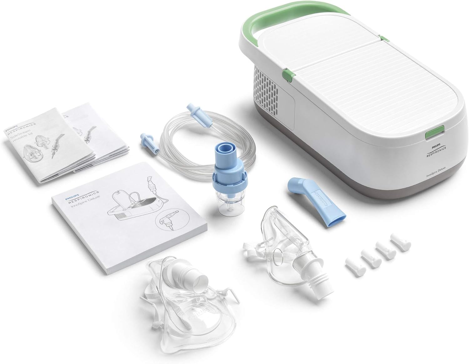 Philips Respironics InnoSpire Deluxe Nebuliser with SideStream & Mask