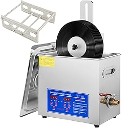 VEVOR 6L Ultrasonic Vinyl Cleaner, 7-12 Inch 8