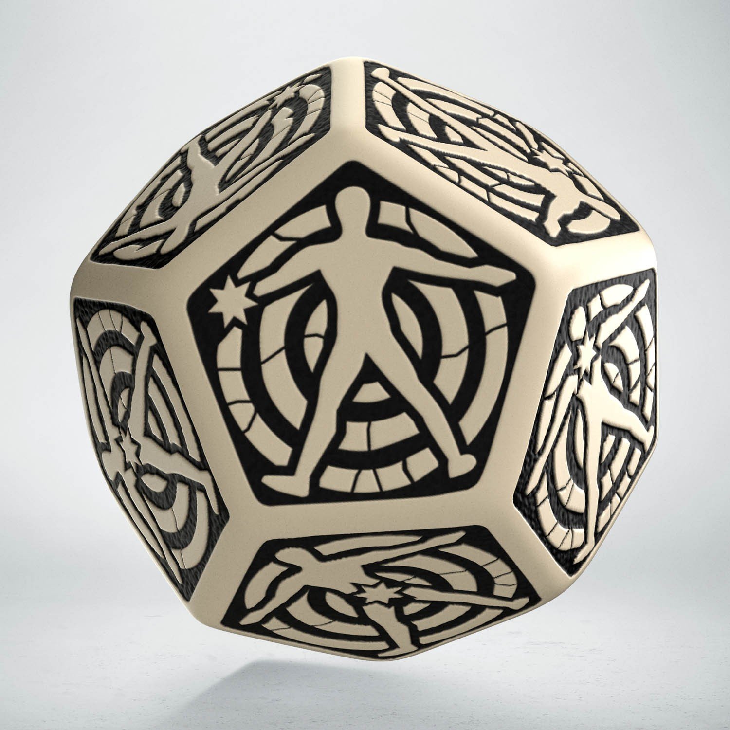 Q Workshop QWOHIT18 Hit Location Die Beige/Black D12 (1)