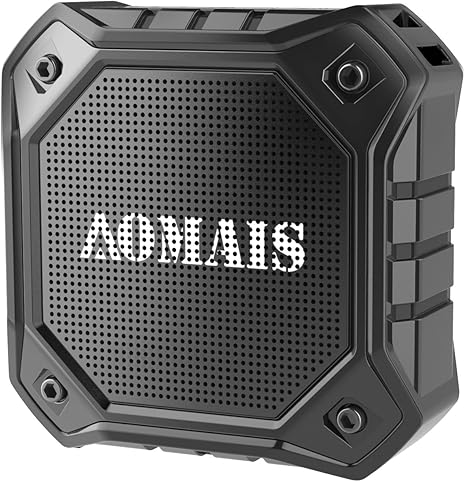 aomais real sound portable bluetooth speakers