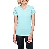 Insect Shield Women's UPF Dri-Balance Short Sleeve V-Neck Shirt