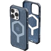 UAG Essential Armor for iPhone 16 Pro Case, MagSafe Compatible, Cloud Blue | Thin, Ergonomic, Corner Protection, Anti-Slip Grip, Shock Absorption, Raised Screen &amp; Camera Edges, 15ft Drop Protection
