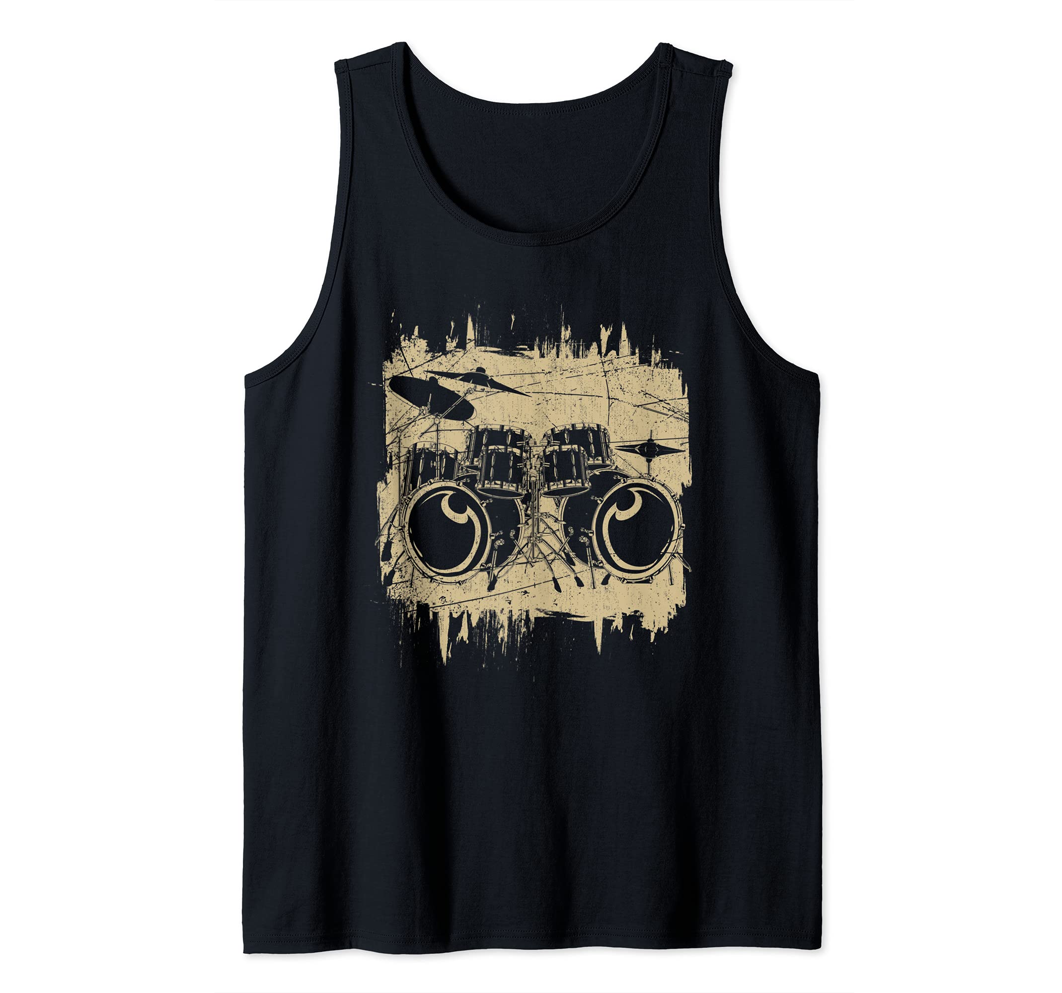 Percussion Music Lover Drummer Musician Drums Player Drums Tank Top