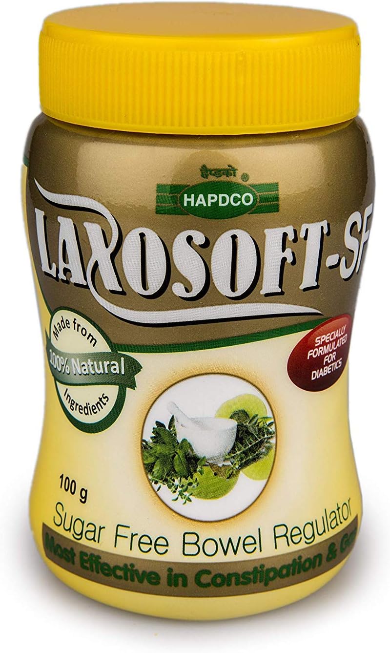 HAPDCO LAXOSOFT-SF Bowel-Effective in Constipation & Gas(Pack of 2) (200 mg)