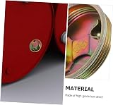 iplusmile 12pcs Iron Oil Drum Caps 200L Barrels Screw-on Seal Bung Covers 6 view 7